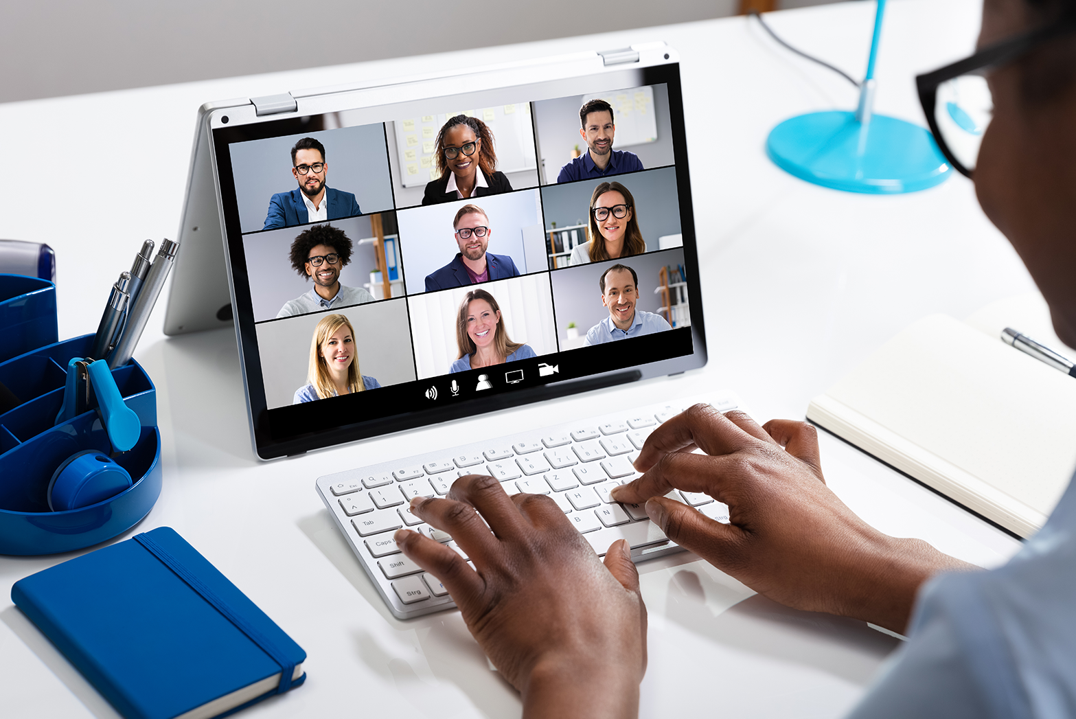 virtual video conferencing