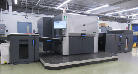 HP Indigo 12000HD Press and Site Flow